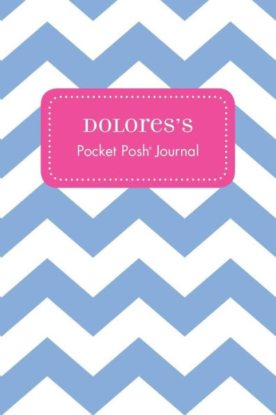 Dolores's Pocket Posh Journal, Chevron