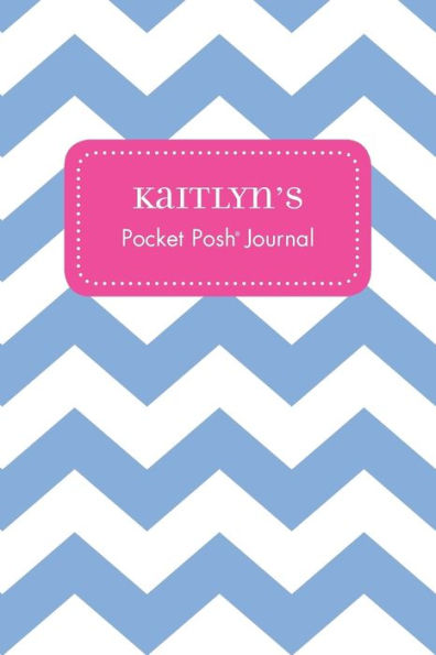 Kaitlyn's Pocket Posh Journal, Chevron