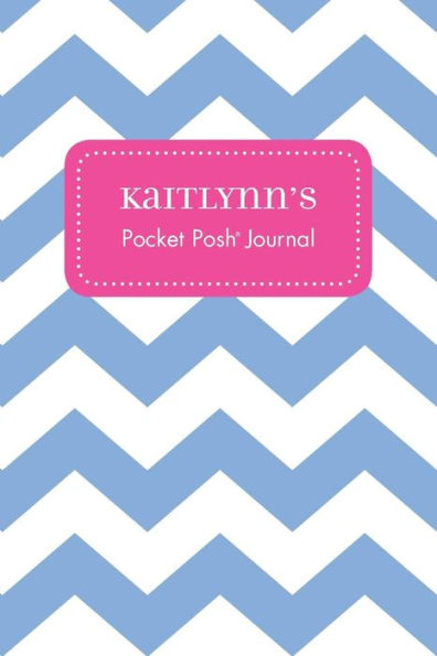 Kaitlynn's Pocket Posh Journal, Chevron