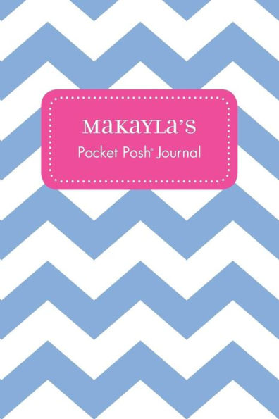 Makayla's Pocket Posh Journal, Chevron