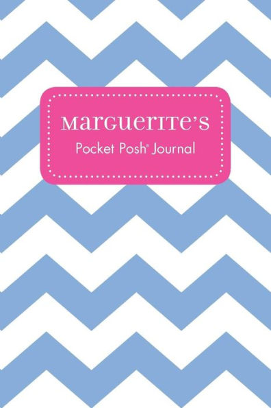 Marguerite's Pocket Posh Journal, Chevron