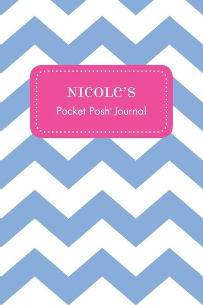 Nicole's Pocket Posh Journal, Chevron