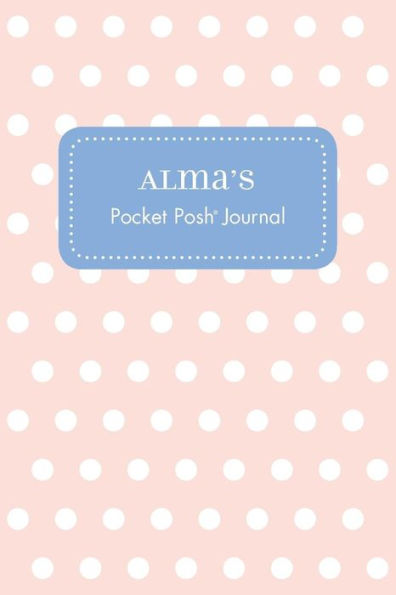 Alma's Pocket Posh Journal, Polka Dot
