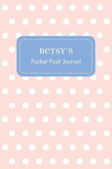 Betsy's Pocket Posh Journal, Polka Dot