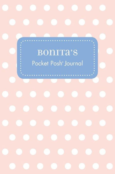 Bonita's Pocket Posh Journal, Polka Dot
