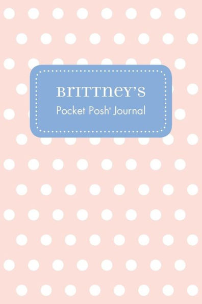 Brittney's Pocket Posh Journal, Polka Dot