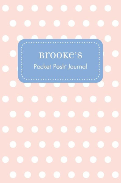 Brooke's Pocket Posh Journal, Polka Dot