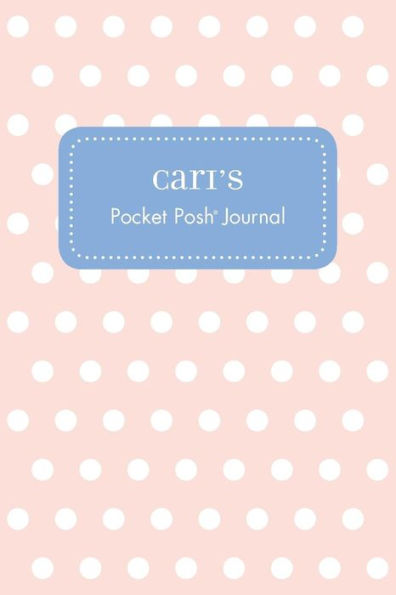 Cari's Pocket Posh Journal, Polka Dot