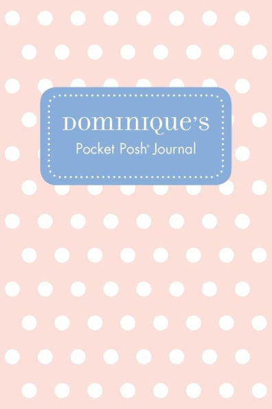 Dominique's Pocket Posh Journal, Polka Dot