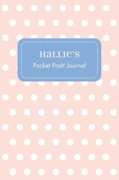 Hallie's Pocket Posh Journal, Polka Dot