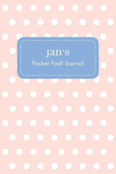 Jan's Pocket Posh Journal, Polka Dot