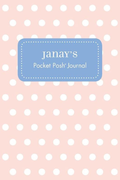 Janay's Pocket Posh Journal, Polka Dot