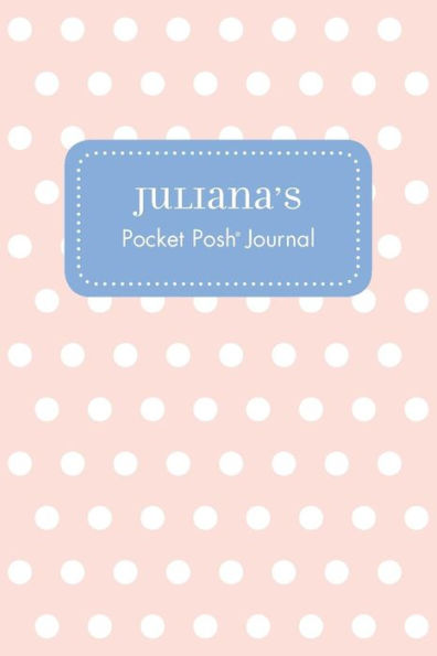 Juliana's Pocket Posh Journal, Polka Dot