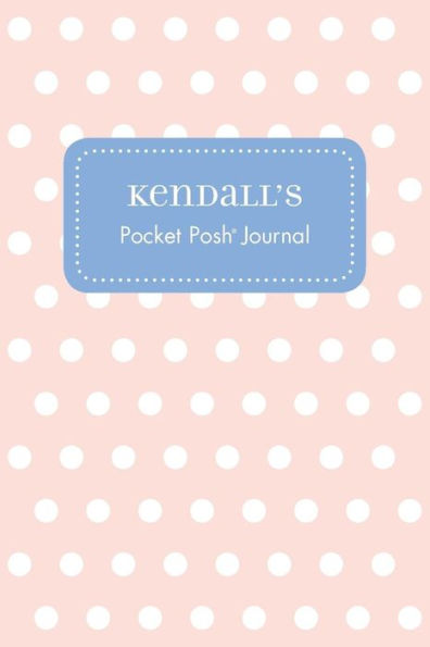 Kendall's Pocket Posh Journal, Polka Dot