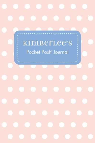 Kimberlee's Pocket Posh Journal, Polka Dot