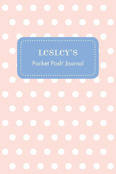 Lesley's Pocket Posh Journal, Polka Dot