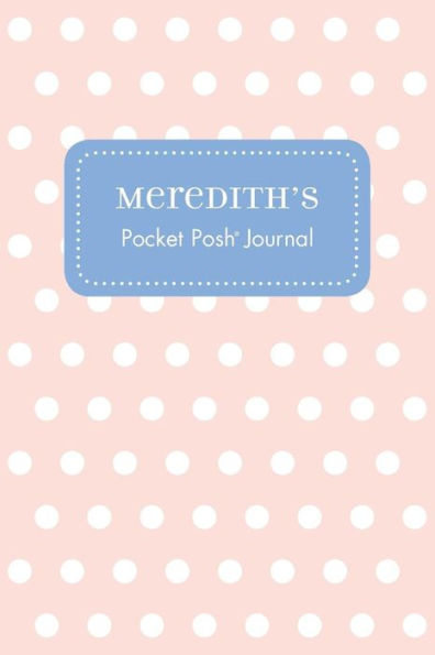 Meredith's Pocket Posh Journal, Polka Dot