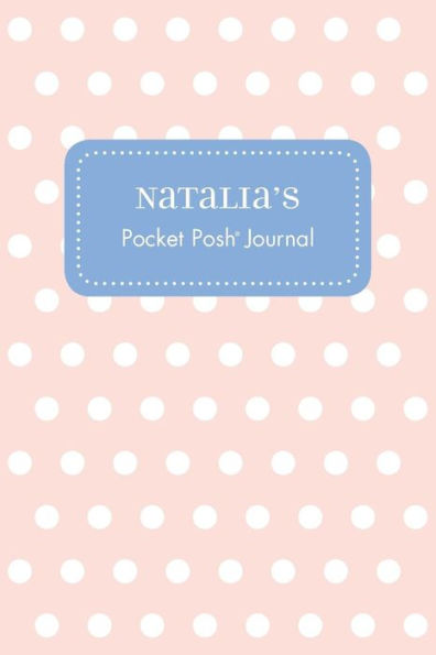 Natalia's Pocket Posh Journal, Polka Dot