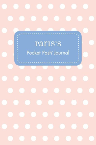 Paris's Pocket Posh Journal, Polka Dot