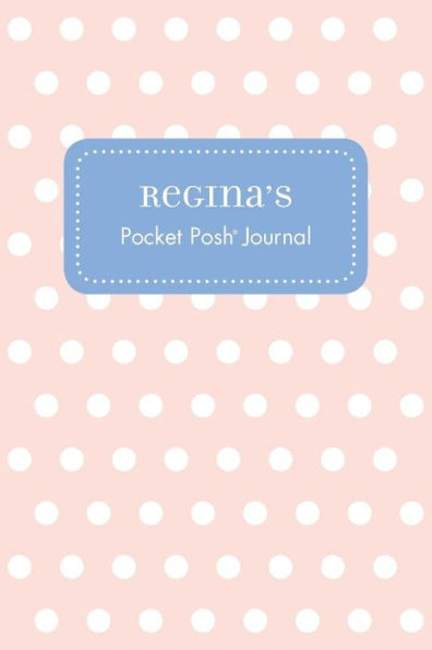Regina's Pocket Posh Journal, Polka Dot