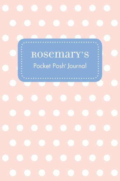 Rosemary's Pocket Posh Journal, Polka Dot