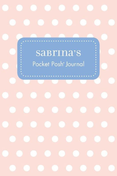 Sabrina's Pocket Posh Journal, Polka Dot