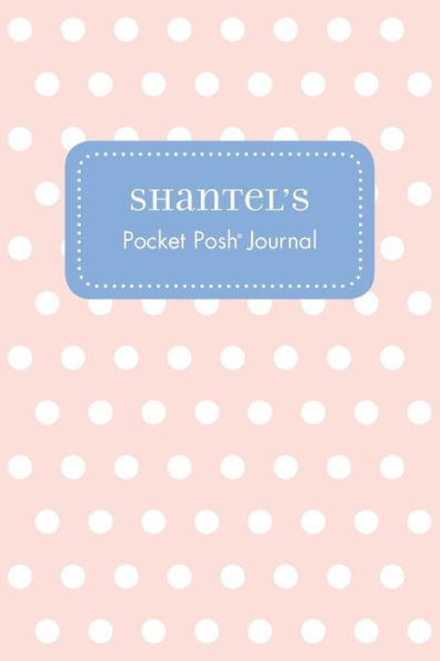 Shantel's Pocket Posh Journal, Polka Dot