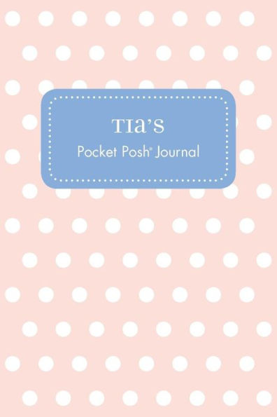 Tia's Pocket Posh Journal, Polka Dot
