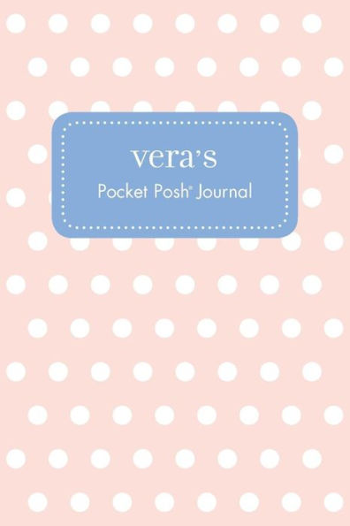 Vera's Pocket Posh Journal, Polka Dot