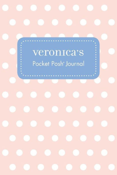 Veronica's Pocket Posh Journal, Polka Dot