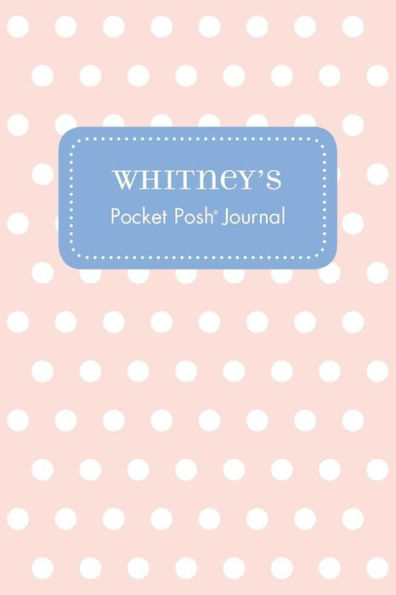 Whitney's Pocket Posh Journal, Polka Dot