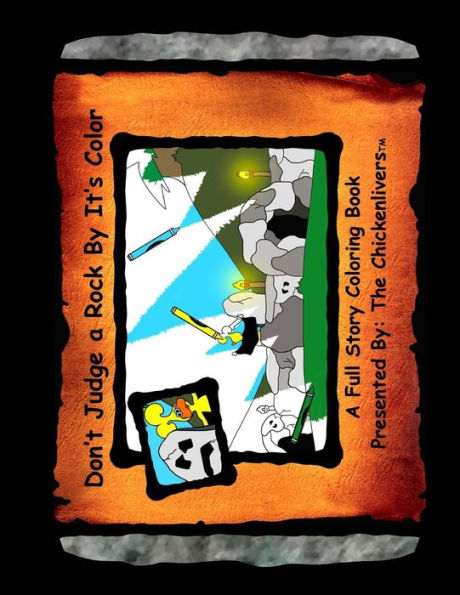 Don't Judge A Rock By It's Color Coloring Book