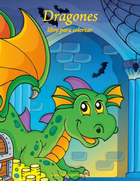 Dragones Libro Para Colorear 1 (Spanish Edition)