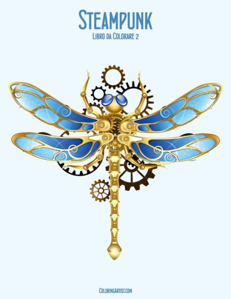 Steampunk Libro Da Colorare 2 (Italian Edition)