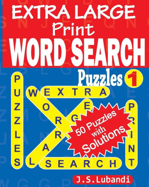 Extra Large Print Word Search Puzzles - 9781532893940