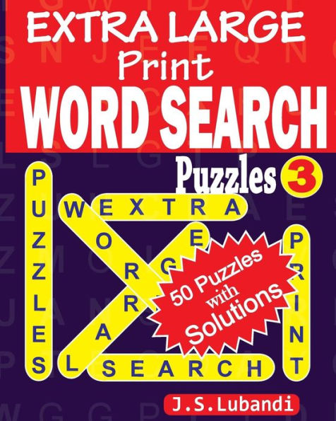Extra Large Print Word Search Puzzles - 9781532894107
