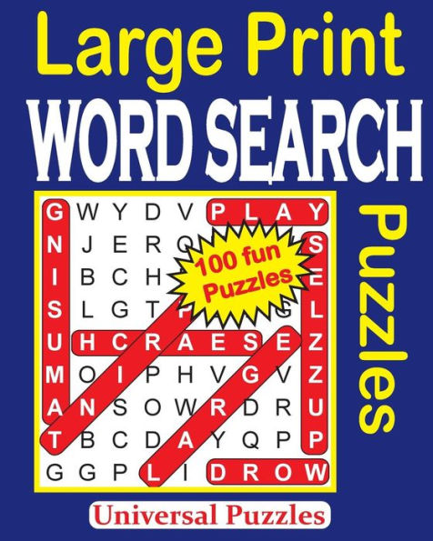 Large Print Word Search Puzzles - 9781533303448