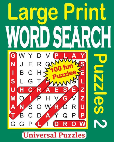 Large Print Word Search Puzzles - 9781533303493