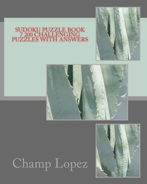 Sudoku Puzzle Book 7 200 Challenging Puzzles With Answers