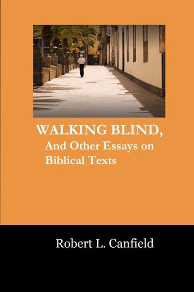 Walking Blind: And Other Essays On Biblical Texts