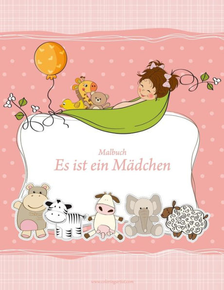 Malbuch Es Ist Ein Madchen 1 (German Edition)