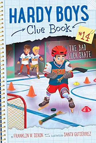 The Bad Luck Skate (14) (Hardy Boys Clue Book) (Paperback)