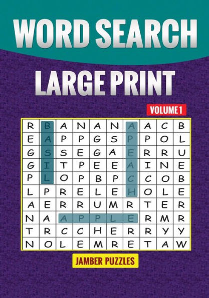 Word Search Large Print Volume 1