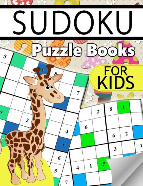 Sudoku Puzzle Books For Kids: Brain Games