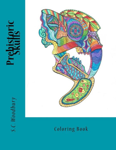 Prehistoric Skulls: Coloring Book
