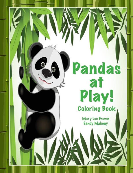 Pandas At Play! Coloring Book