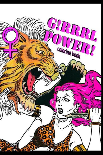 G!Rrrl Power!: Coloring Book