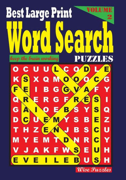 Best Large Print Word Search Puzzles - 9781535390828