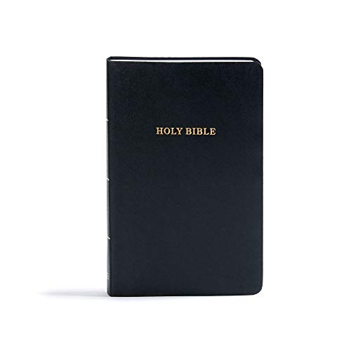 Kjv Gift And Award Bible, Black Imitation Leather, Red Letter, Easy-To-Carry, Smythe Sewn, Full-Color Maps, Double Column, Concordance, Dictionary, Great Value - Hardcover