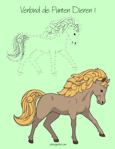 Verbind De Punten Dieren Voor Kinderen 1 (Dutch Edition)